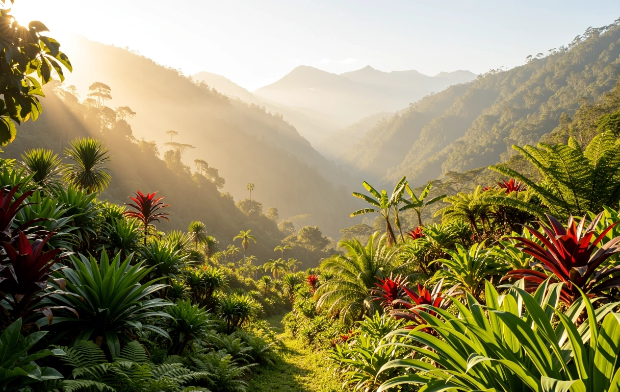 Natural botanical sourcing environment