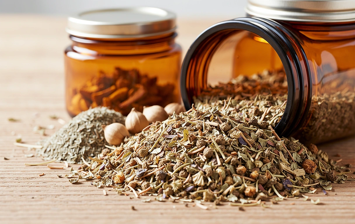 Natural botanical elements